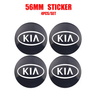 Hub Caps Kia Sportage Rio Ceed 56mm 65mm — side view