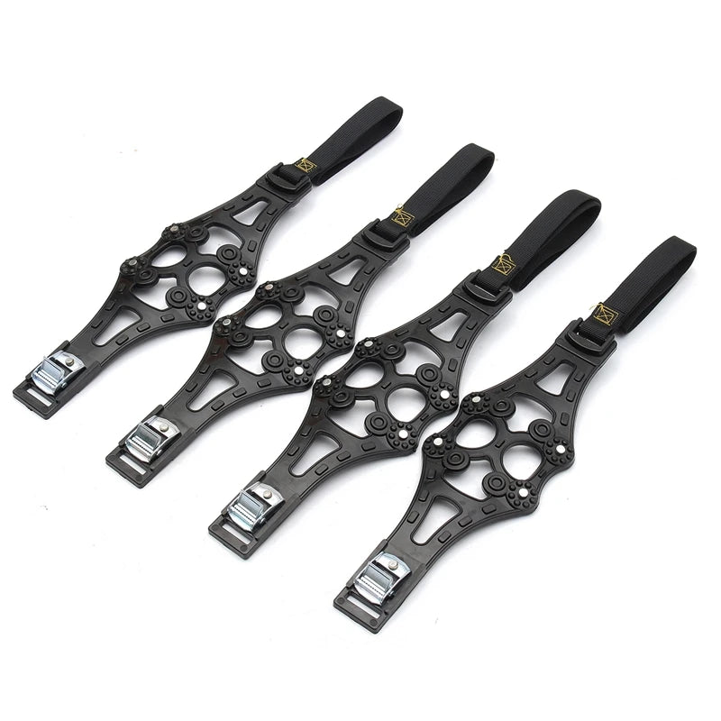 Chaînes à Neige TPU Voiture SUV 4 Pièces 165-265 mm