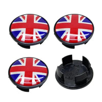 Cache-Moyeu Mini Cooper R50 R53 R55 R56 R57 R58 R59 R60 R61 F54 F55 F56 F57 F60 Damier ou Union Jack 4 Pièces