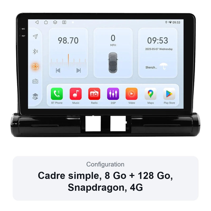 Autoradio CarPlay Citroën C3 C3 Aircross C4 Aircross 2017-2023