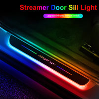 Seuil de Porte LED Kia Stinger GT Lumineux Rechargeable USB