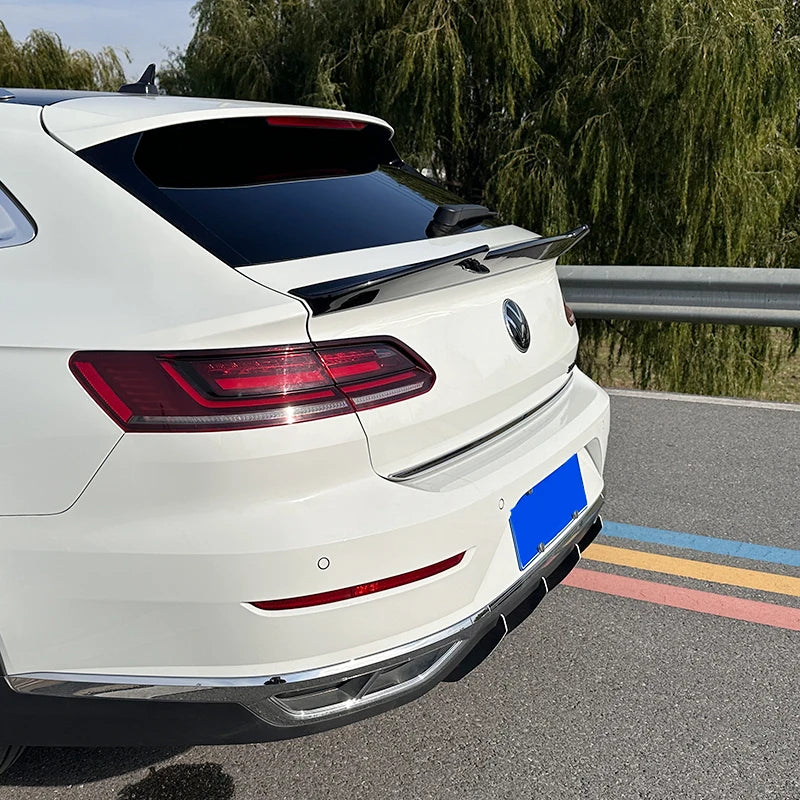 Becquet de Toit Arrière Volkswagen Arteon et Arteon Shooting Brake 2019-2024 en ABS Blanc ou Noir Brillant