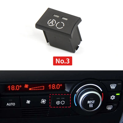 Bouton de Climatisation BMW E90 E87 E84 F25 Série 3