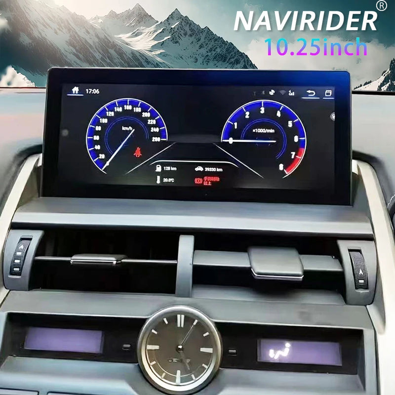 Autoradio Android 14 Écran 10,25 Pouces Lexus NX 200 200t 300h 2014-2016 CarPlay DSP 4G