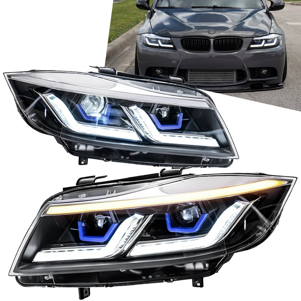 Phares LED BMW E90 E91 2005-2012