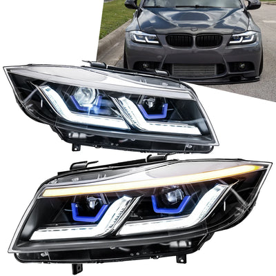 Phares LED BMW E90 E91 2005-2012