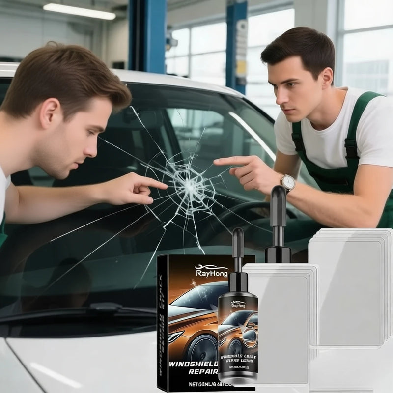 Résine de Réparation Pare-Brise Voiture Impact et Fissure