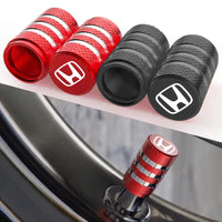 Bouchons de Valve Honda Civic CR-V Accord Jazz Moletés — vue d'ensemble