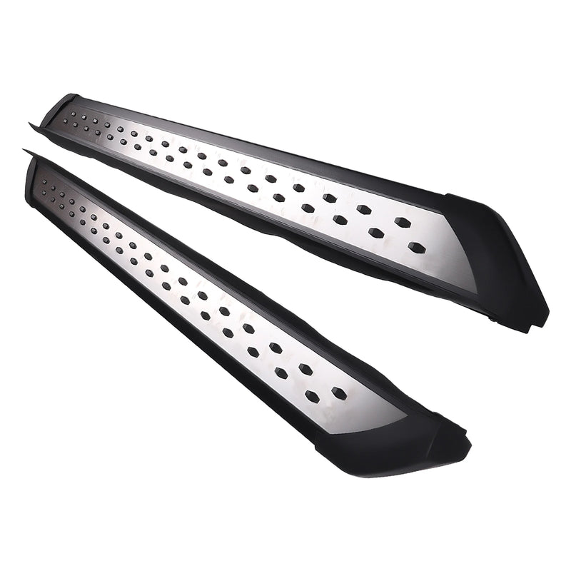 Marchepieds Latéraux Toyota RAV4 2019-2023 et RAV4 Prime Aluminium Antidérapants