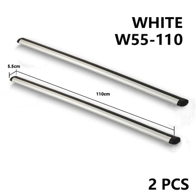 Barres de Toit Universelles MASITU Aluminium 100 à 140 cm