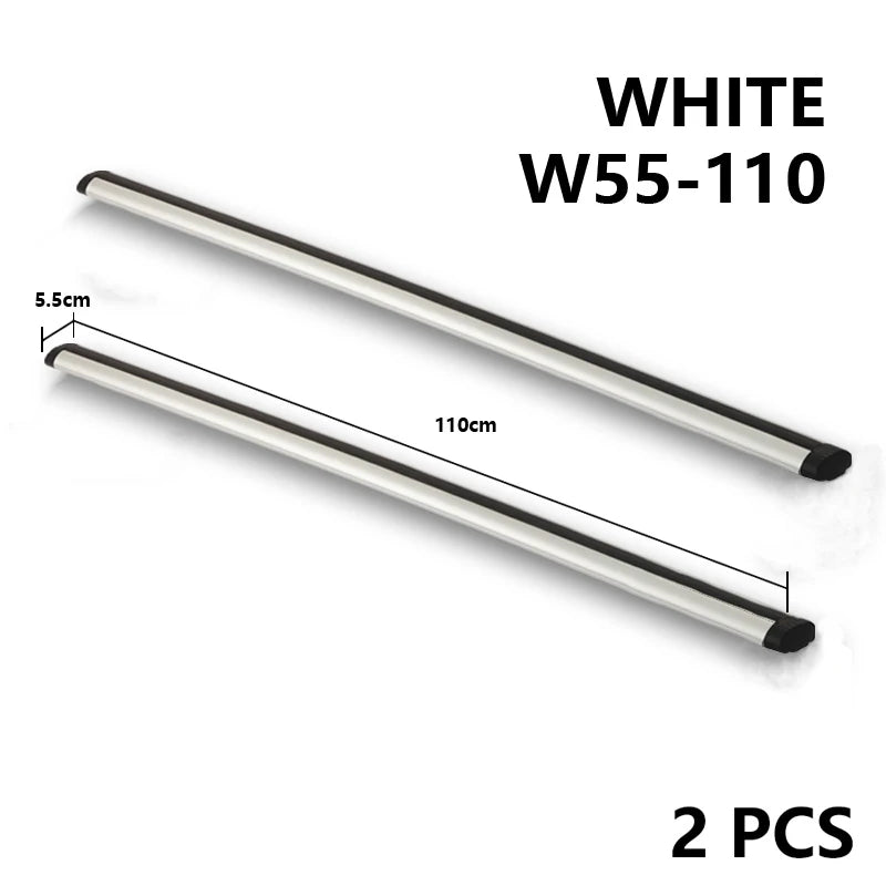 Barres de Toit Universelles MASITU Aluminium 100 à 140 cm