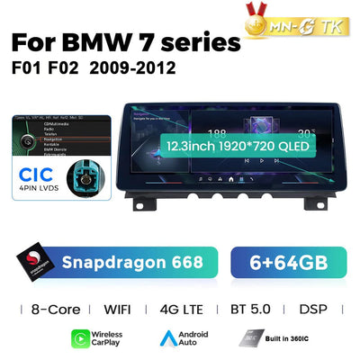 Autoradio Android BMW Série 7 F01 F02