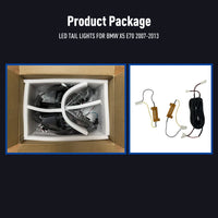 Feux Arrière LED BMW X5 E70 2007-2013 — gros plan