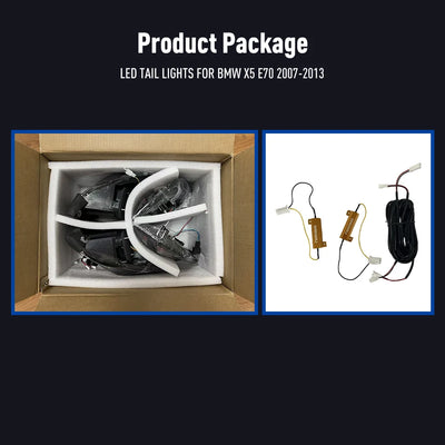 Feux Arrière LED BMW X5 E70 2007-2013