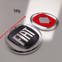 Emblème Fiat 500 Abarth Logo 85 95 100 120 mm pour l'Avant et le Coffre Arrière Autocollant