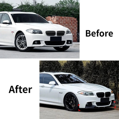 Kit Lame Pare-Chocs Avant BMW Série 5 F10 F11 M Sport 2010-2016