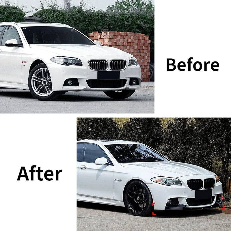 Kit Lame Pare-Chocs Avant BMW Série 5 F10 F11 M Sport 2010-2016