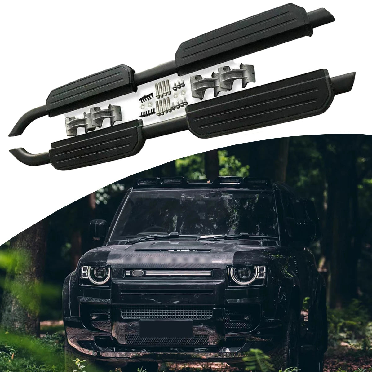 Marchepied Latéral Land Rover Defender L663 110 130