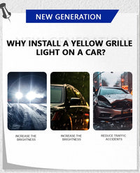 Feux de Calandre LED Nissan Frontier 4, 5 ou 8 Feux RGB ou Couleur