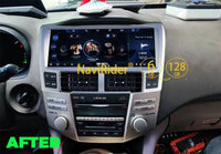 Autoradio Android 14 Écran 12,3 Pouces Lexus RX 300 330 350 400h 2004-2007 CarPlay GPS 4G