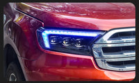 Phares LED Ford Ranger T7 2016-2021 Everest Paire Avant Éclairage de Jour DRL