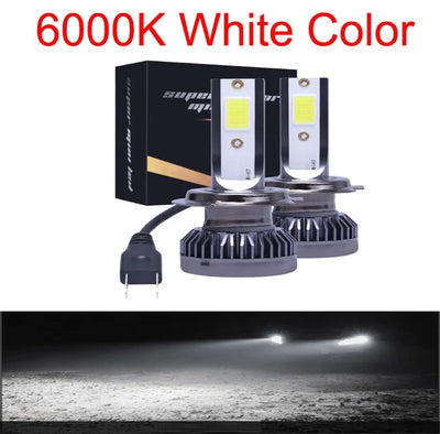 Ampoules LED Mini 80W H7 H11 6000K