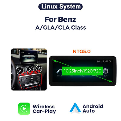 Autoradio Multimédia CarPlay Mercedes Classe A GLA CLA