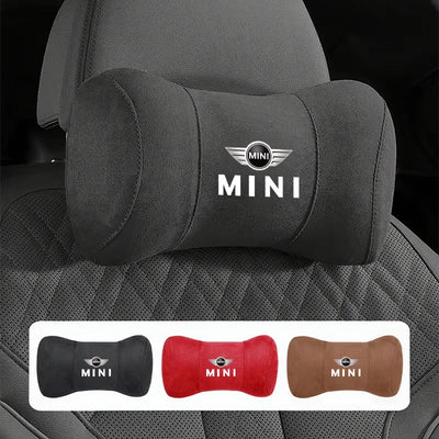 Appuie-Tête Suédine Logo MINI Cooper JCW F56 F60