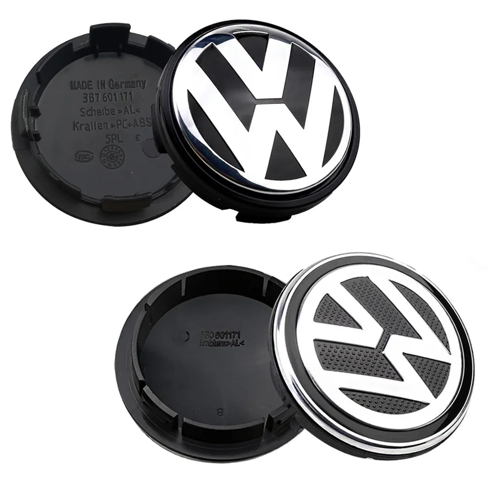 Cache-Moyeux Volkswagen VW Golf Polo Passat 55mm 76mm