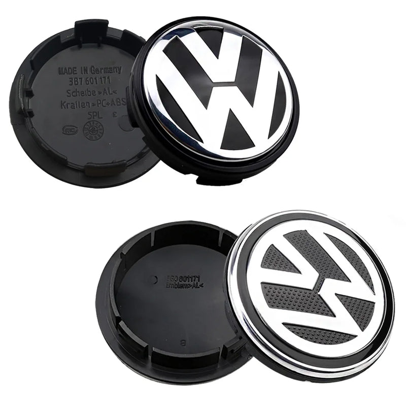 Cache-Moyeux Volkswagen VW Golf Polo Passat 55mm 76mm