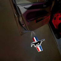 Projecteur de Porte LED Ford C-Max S-Max Focus Kuga Mustang Lumière de Bienvenue 2 Pièces 2007-2013