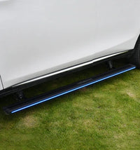 Marchepieds Électriques Rétractables VW Tiguan L 2017+ Aluminium Éclairage LED Néon