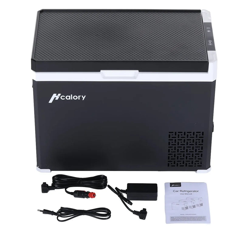 Réfrigérateur de Voiture Hcalory Série D Double Zone Frigo Congélateur à Compresseur 30 40 50 L
