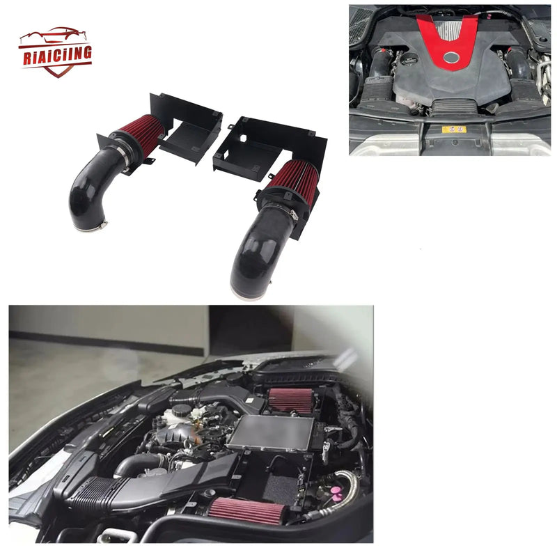 Kit Admission d'Air Mercedes C43 C400 C450 GLC43 AMG M276 V6 Double Filtre