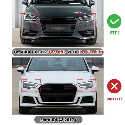 Calandre Audi A3 S3 8V 2012-2016