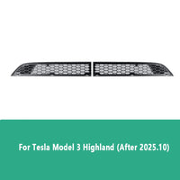Grille de Protection de Calandre Anti-insectes Tesla Model 3 Highland 2024-2026 et Model Y