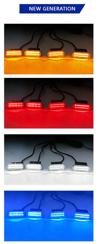 Feux de Calandre LED Nissan Frontier 4, 5 ou 8 Feux RGB ou Couleur