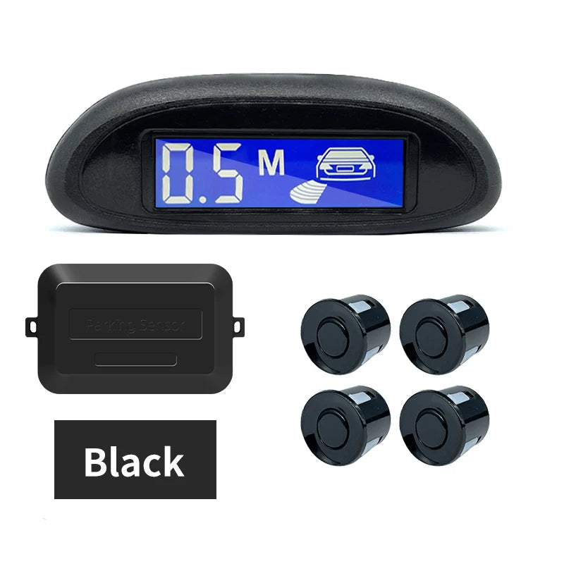 Radar de Recul Hippcron Parktronic 4 Capteurs LCD