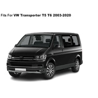 Déflecteurs de Vitre VW Transporter T5 T6 2003-2020 4 Pièces Teintés