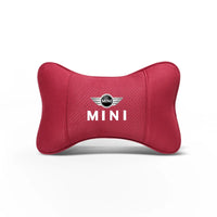 Appuie-Tête Daim Mémoire de Forme MINI Cooper F56 — vue de trois quarts