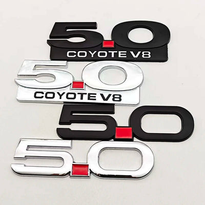 Emblème 5.0 COYOTE V8 Ford Mustang GT Shelby