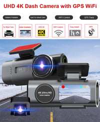Dashcam Acceo B53P 4K diskret GPS WLAN