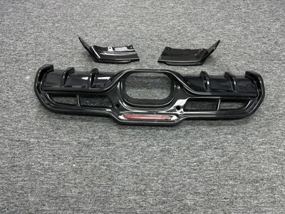 Lames de Pare-Chocs Arrière Carbone BMW Mini Cooper JCW