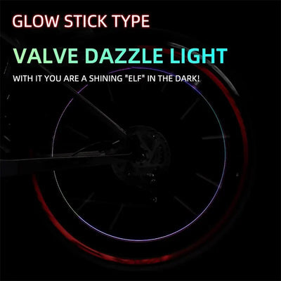 Bouchons de Valve Universels LED Lumineux Multicolores
