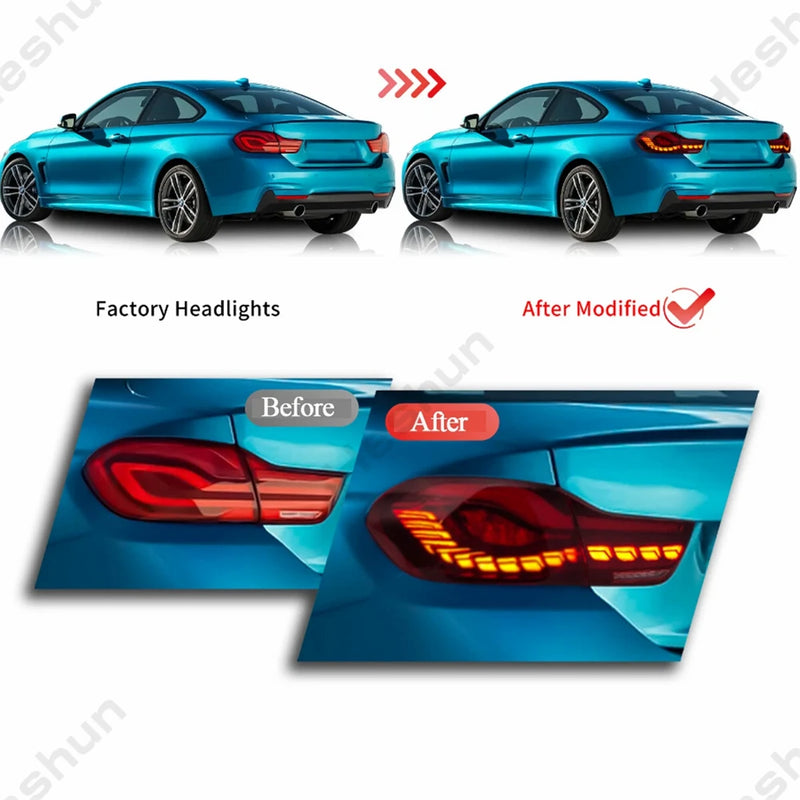 Feux Arrière LED OLED BMW Série 4 F32 F33 F82 F83 2014-2020