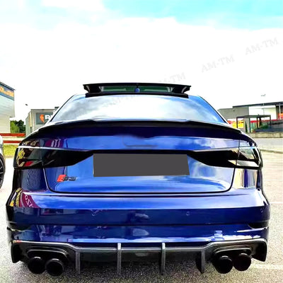 Diffuseur Arrière Carbone Audi A3 S3 Berline 8V.5 2017-2020