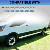 Cache-Moyeux Ford Transit Jante Acier 16 Pouces 2015-2026 Kit 4 Pièces