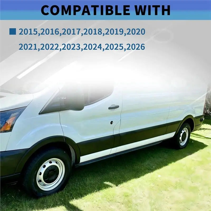 Cache-Moyeux Ford Transit Jante Acier 16 Pouces 2015-2026 Kit 4 Pièces