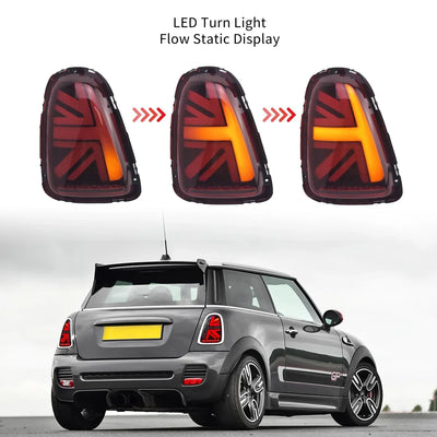 Feux Arrière LED Noirs MINI Cooper R56 R57 R58 2007-2014