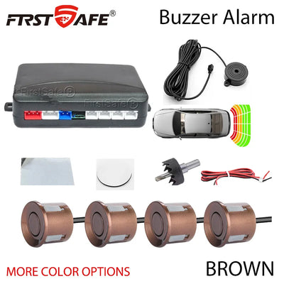 Radar de Recul First Safe 4 Capteurs 22 mm Buzzer